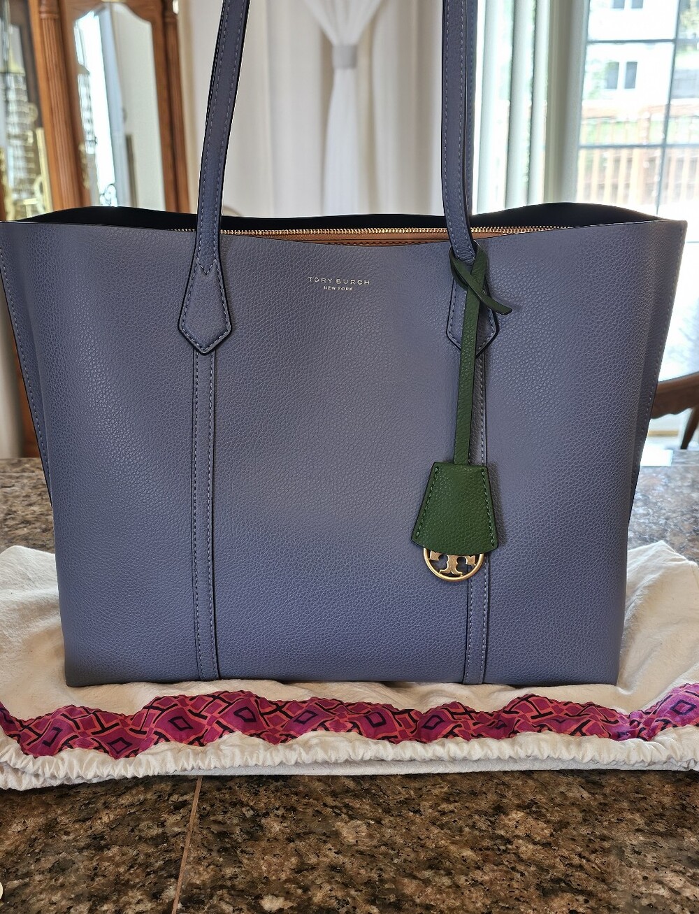 Tory Burch Bluewood Perry Tote Women’s Tote Bag - Classic Carryall